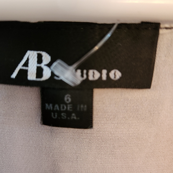 AB Studio BOHO Dress with pattern.  Size 6.  Floor length BOHO. - Picture 3 of 4